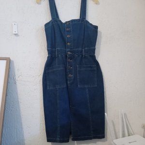 Denim dress L